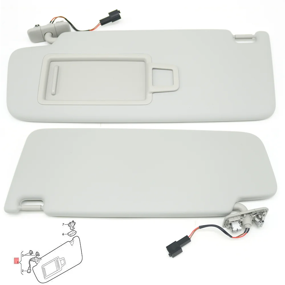 83A857551 83A857552 Auto Interior Shade Sunvisor Sunshade Panel Cover With Vanity Makeup Mirror For Audi Q3 2019-26 RSQ3 2020-24
83A857551 83A857552 Auto Interior Shade Sunvisor Sunshade Panel Cover With Vanity Makeup Mirror For Audi Q3 2019-26 RSQ3 2020-24