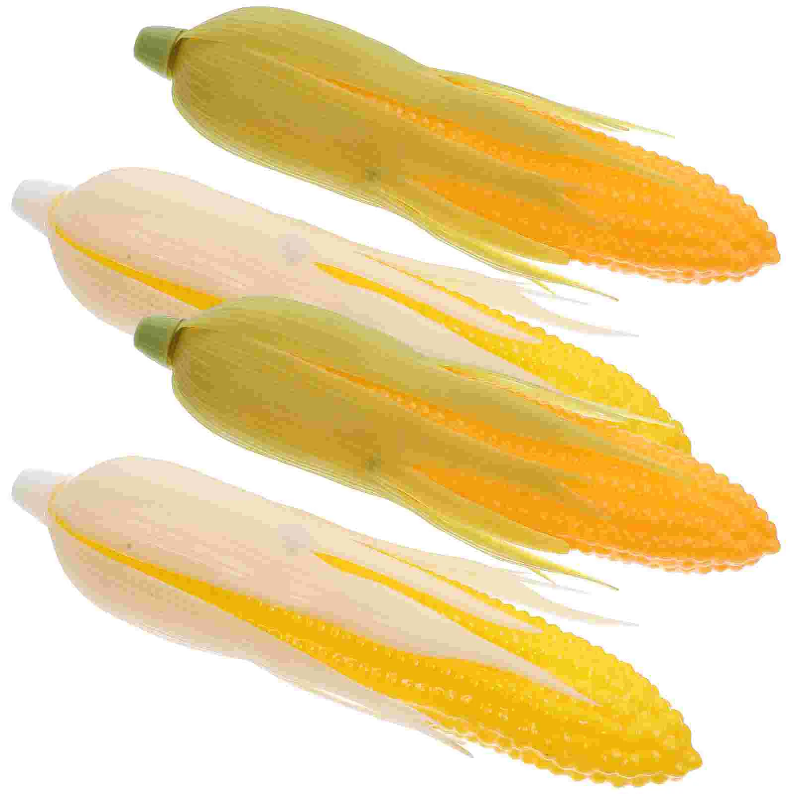 4 Pcs Simulation Corn Fake Food Plastic Toy for Decoration Artificial Home Mini
4 Pcs Simulation Corn Fake Food Plastic Toy for Decoration Artificial Home Mini