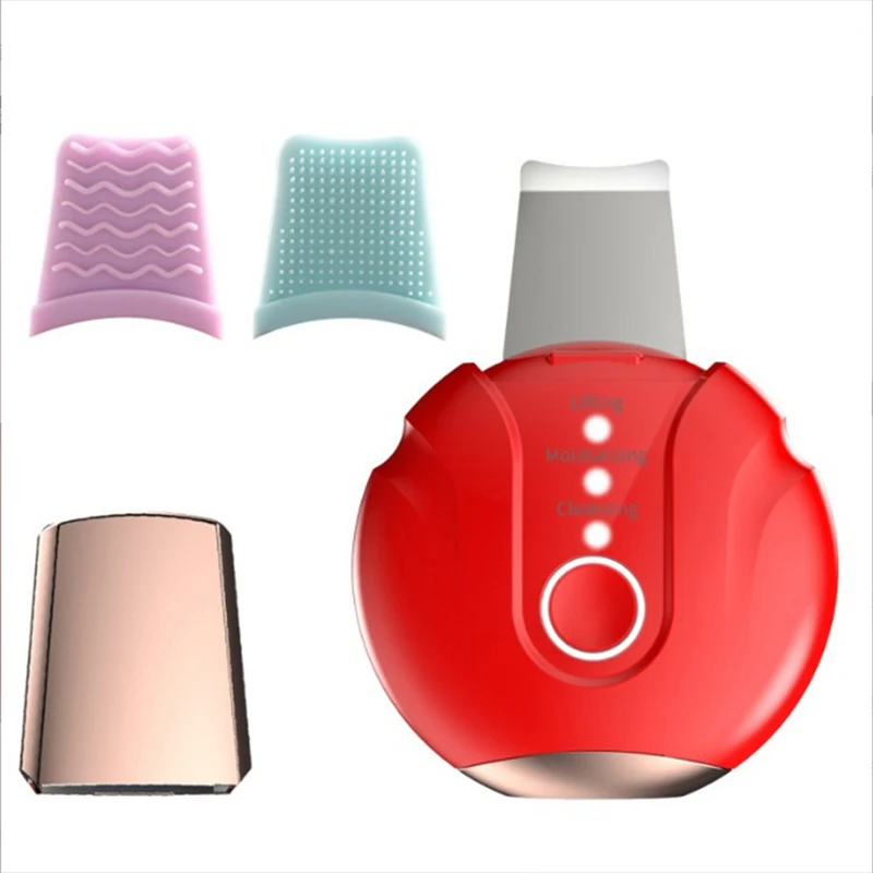 3 in 1 Portable ABS Ultrasonic Beauty Instrument Face Ionic Peeling Facial EMS Scrubber with Sonic Spatula Spatula Scrubber
3 in 1 Portable ABS Ultrasonic Beauty Instrument Face Ionic Peeling Facial EMS Scrubber with Sonic Spatula Spatula Scrubber