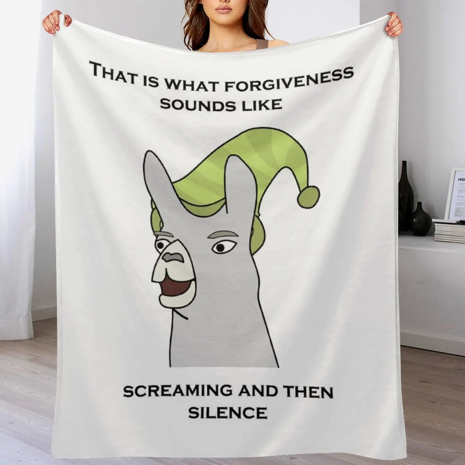 Llamas with Hats - That is what forgiveness sounds like Throw Blanket Warm Accent Blanket for Living Room Decoration
Llamas with Hats - That is what forgiveness sounds like Throw Blanket Warm Accent Blanket for Living Room Decoration
