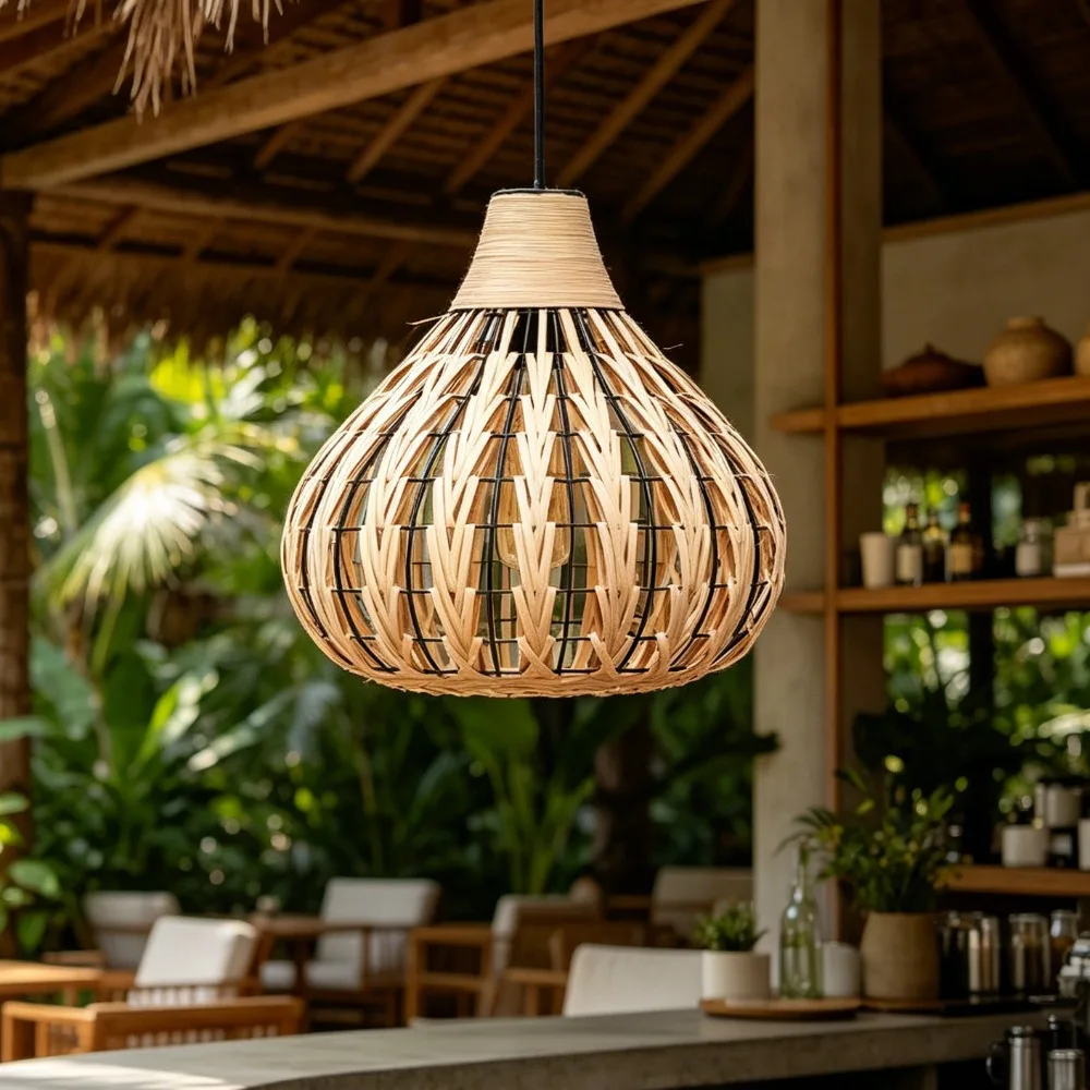 Chinese Hand Woven Chandelier Rattan Art LED Pendent Lamp Retro Restaurant Study Hallway Rural Decoration Lighting Fixtures
Chinese Hand Woven Chandelier Rattan Art LED Pendent Lamp Retro Restaurant Study Hallway Rural Decoration Lighting Fixtures