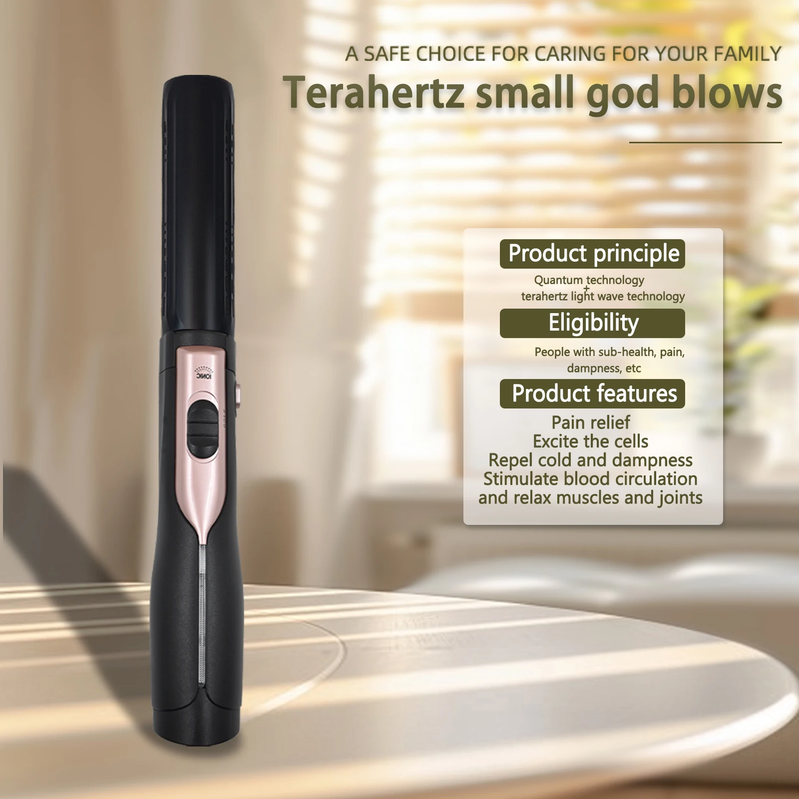 Terahertz Therapy Wand Terahertz Optical Device Pain Relief Terahertz Gerat Warm Blower Electric Heating Iteracare Blower Dryer
Terahertz Therapy Wand Terahertz Optical Device Pain Relief Terahertz Gerat Warm Blower Electric Heating Iteracare Blower Dryer