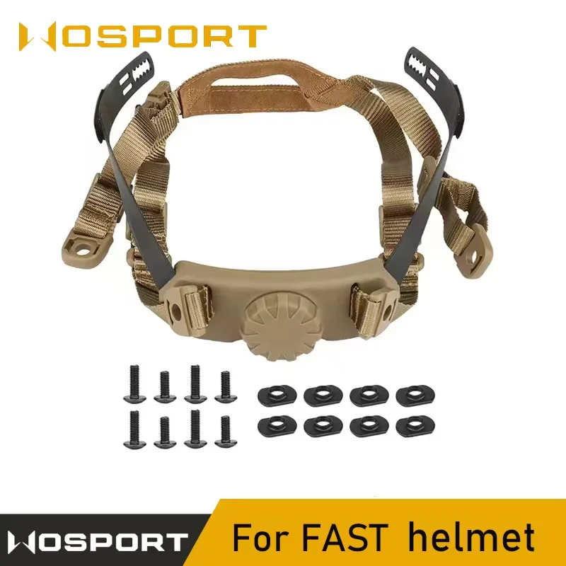 Hunting helmet fixed rope head, fast tactical helmet suspension connection system, helmet accessories hunting accessories
Hunting helmet fixed rope head, fast tactical helmet suspension connection system, helmet accessories hunting accessories