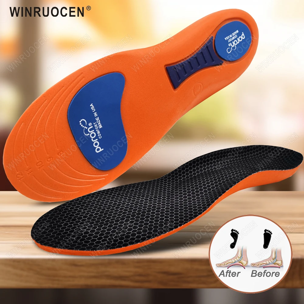 Plantar Fasciitis Massage Insole Orthopedic Arch Support Sport Shock-absorbing Pad Elastic Fitting Women Men Insert Flat Feet
Plantar Fasciitis Massage Insole Orthopedic Arch Support Sport Shock-absorbing Pad Elastic Fitting Women Men Insert Flat Feet