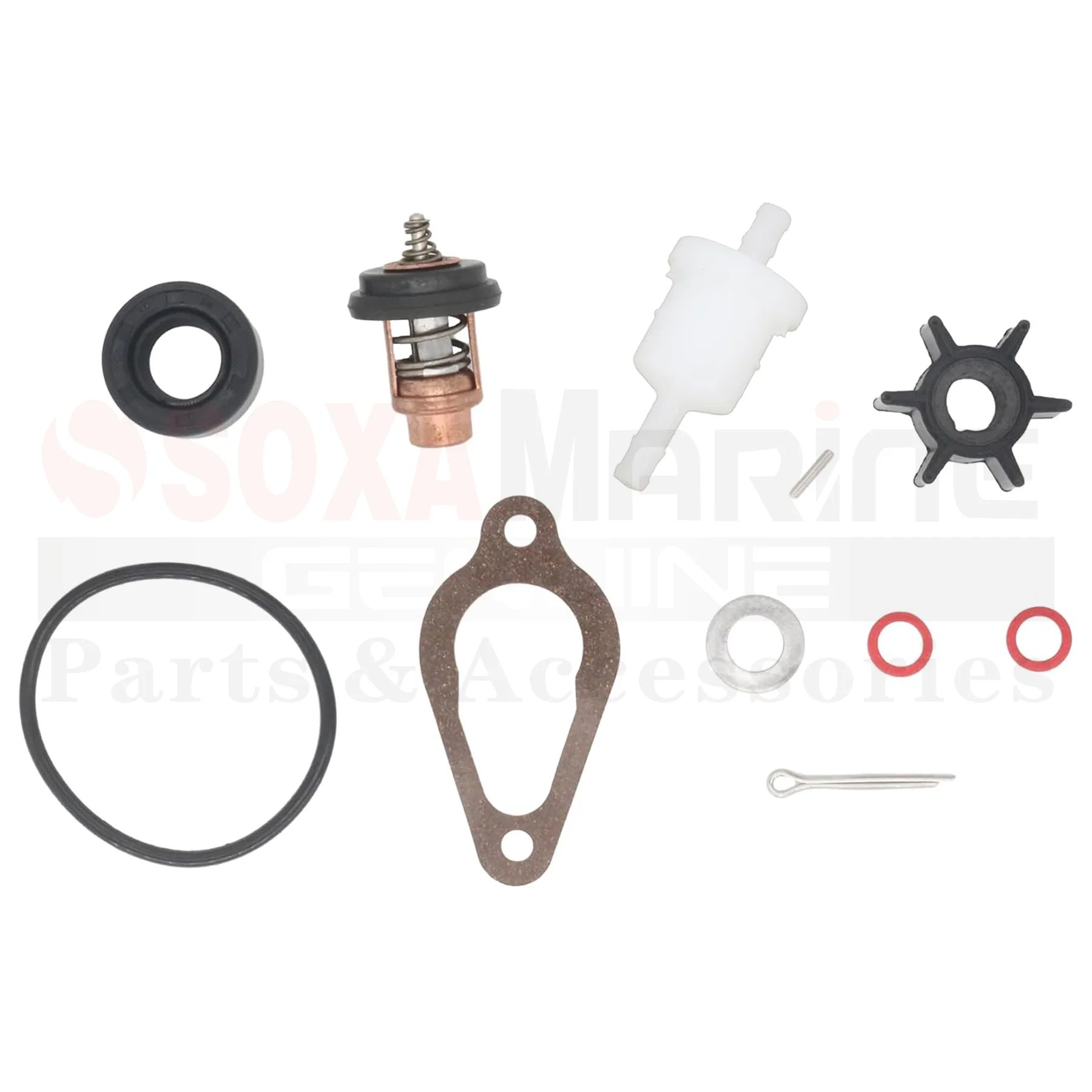Maintenance Kit Compatible with Mercury Mariner 4-Stroke 4HP 5HP 6HP Marine Outboard Engines Replacement Models 8M0120836
Maintenance Kit Compatible with Mercury Mariner 4-Stroke 4HP 5HP 6HP Marine Outboard Engines Replacement Models 8M0120836