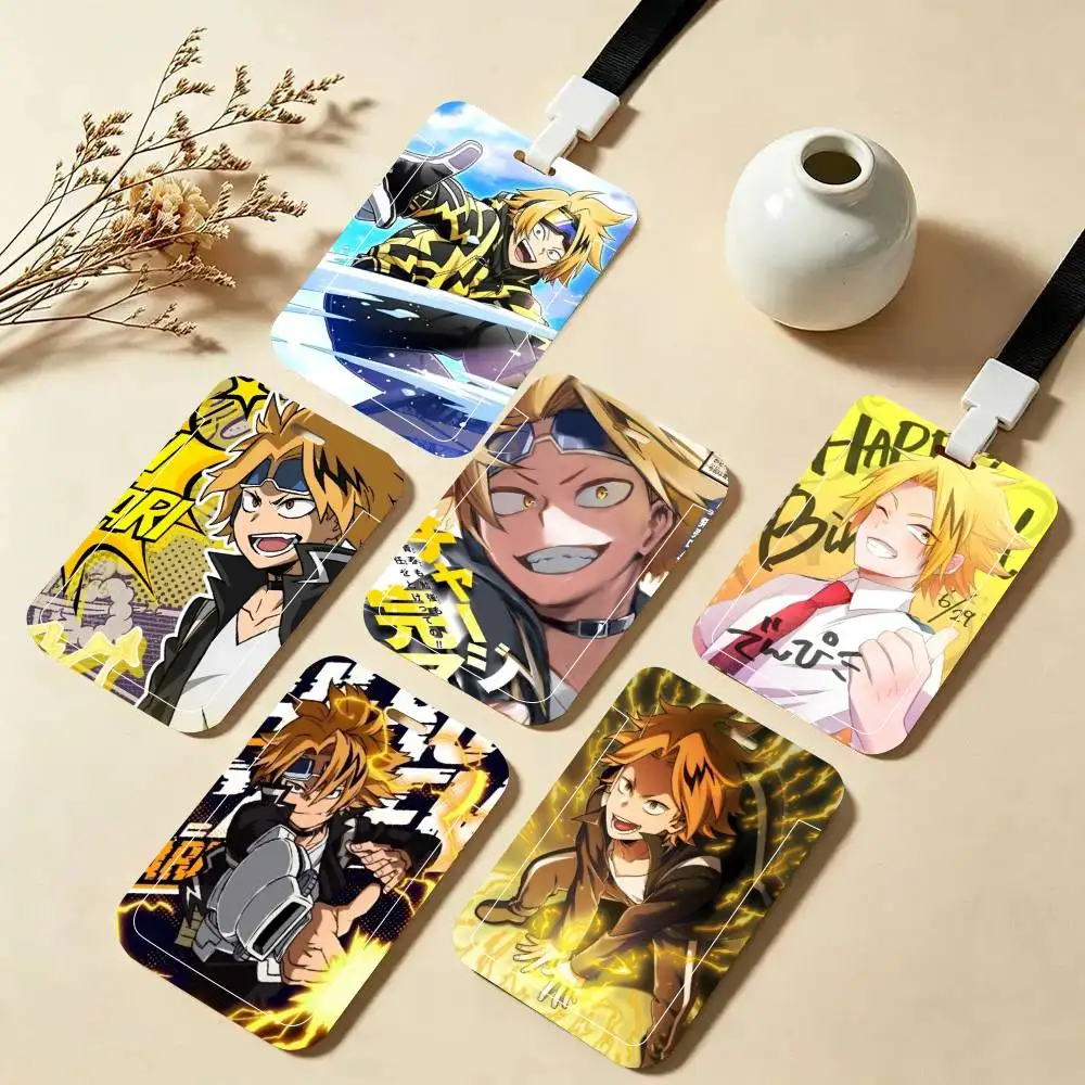 Anime My Hero Academia Kaminari Denki ID Card Holder Neck Strap Pendant Door Badge Holder Lanyards Keychain Work Credential
Anime My Hero Academia Kaminari Denki ID Card Holder Neck Strap Pendant Door Badge Holder Lanyards Keychain Work Credential