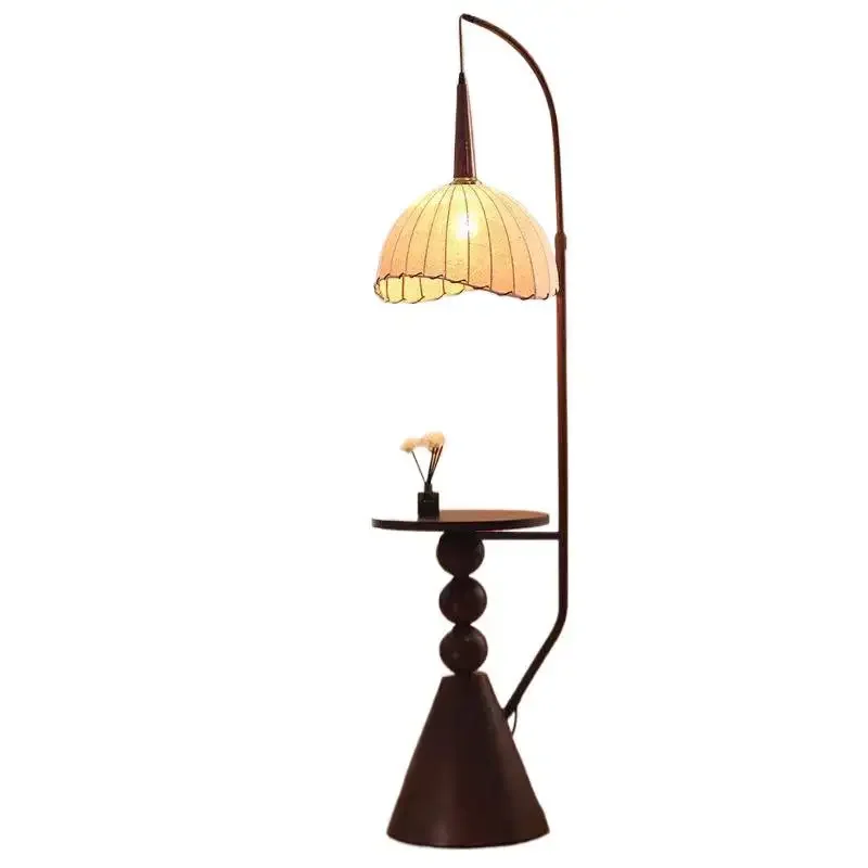 Medieval floor lamp living room sofa Internet celebrity ambient light Solid wood
Medieval floor lamp living room sofa Internet celebrity ambient light Solid wood