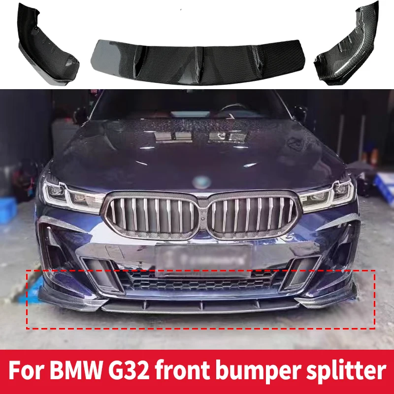 Для BMW 6 серии GT G32 2021-2025 передний бампер из углеродного волокна, разделитель губ, диффузор, комплекты кузова, спойлер, аксессуары для нижней губы
Для BMW 6 серии GT G32 2021-2025 передний бампер из углеродного волокна, разделитель губ, диффузор, комплекты кузова, спойлер, аксессуары для нижней губы