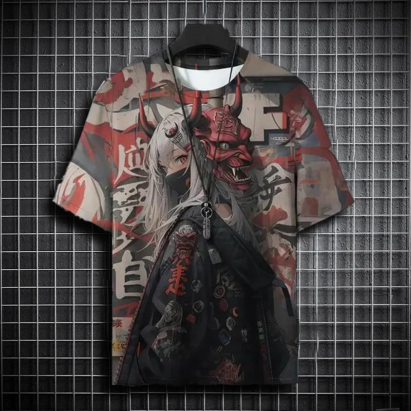 Cool Samurai Tattoo Pattern Men's T-Shirt Funny 3D Print Tees Hip Hop Trend Harajuku Streetwear Casual O-neck Short Sleeve Tops
Cool Samurai Tattoo Pattern Men's T-Shirt Funny 3D Print Tees Hip Hop Trend Harajuku Streetwear Casual O-neck Short Sleeve Tops