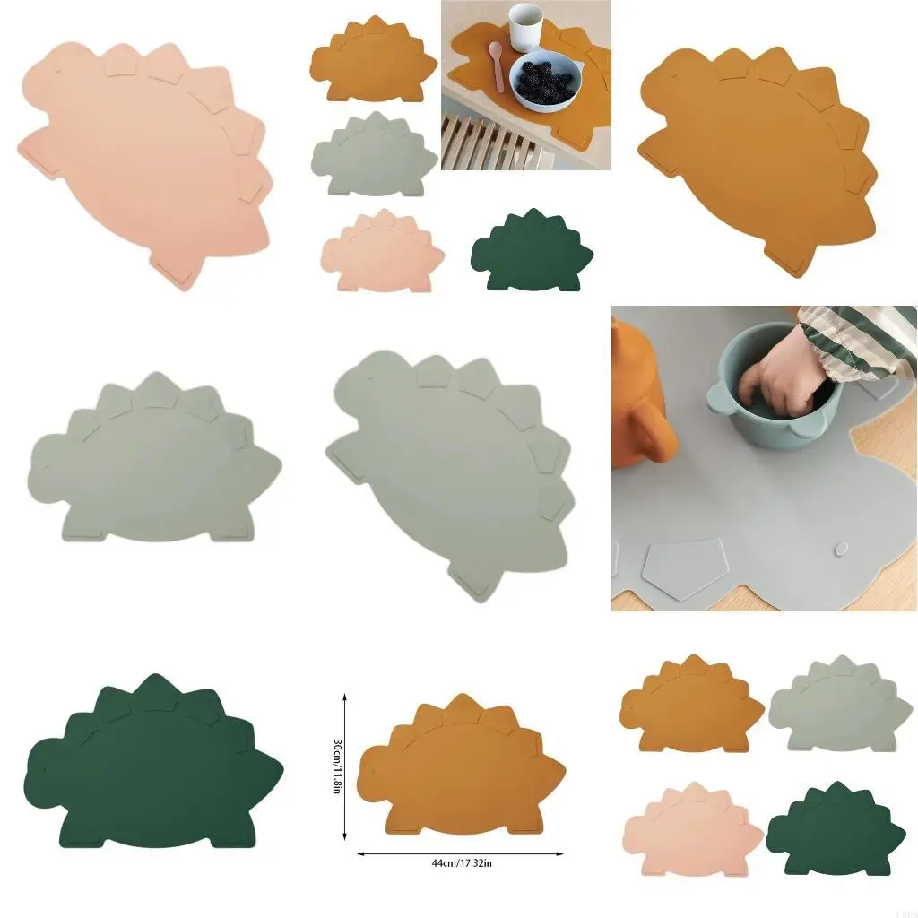 Коврики для стола Нескользящие салфетки в форме динозавра Детские силиконовые салфетки Коврики для детского питания Термостойкие
Коврики для стола Нескользящие салфетки в форме динозавра Детские силиконовые салфетки Коврики для детского питания Термостойкие