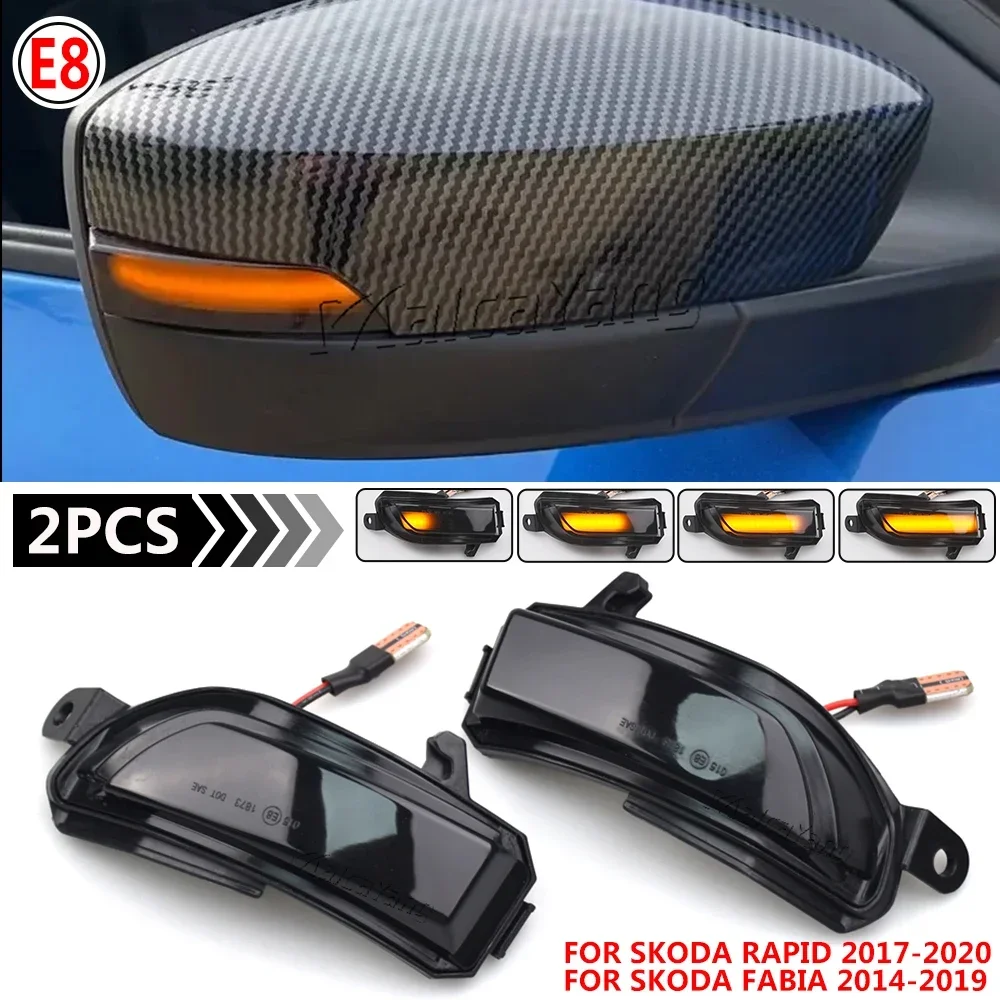 Side Wing Mirror Indicator Dynamic Turn Signal LED Light For Skoda Fabia 2014 2015 2016 2017 2018 2019 Rapid 2017-2020
Side Wing Mirror Indicator Dynamic Turn Signal LED Light For Skoda Fabia 2014 2015 2016 2017 2018 2019 Rapid 2017-2020