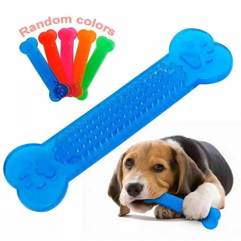 Indestructible Dog Chew Toys for Aggressive Chewers Heavy Duty Rubber Bone Puppy Teething Toy with Toothbrush Function
Indestructible Dog Chew Toys for Aggressive Chewers Heavy Duty Rubber Bone Puppy Teething Toy with Toothbrush Function