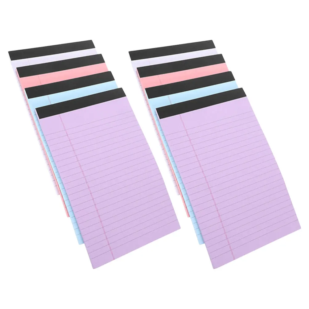 8 Books Legal Pads Wide Ruled Notebook Paper Printed Notepad Memo Pads for Work Lined Pad Nonstick Sheets Long Use
8 Books Legal Pads Wide Ruled Notebook Paper Printed Notepad Memo Pads for Work Lined Pad Nonstick Sheets Long Use