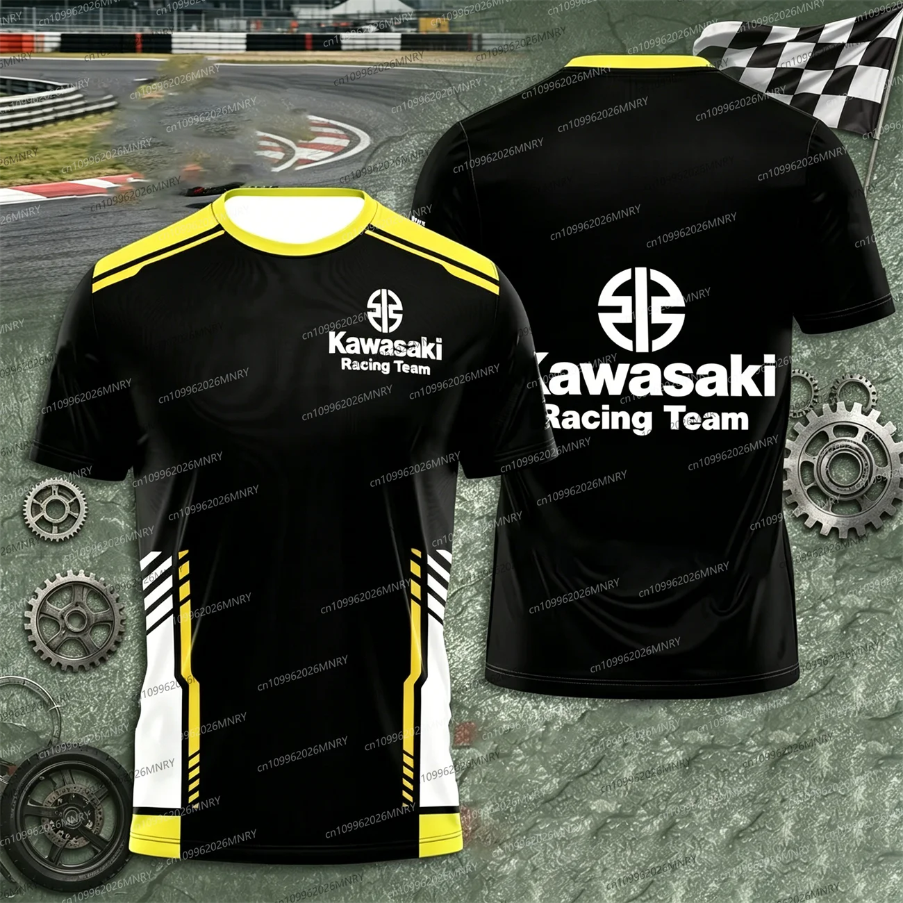 Summer Men's clothing t-shirt Kawasaki Motocross T-shirt men Quick Drying Cycling Suit Women Oversized tshirt Sports Sleeved Top
Summer Men's clothing t-shirt Kawasaki Motocross T-shirt men Quick Drying Cycling Suit Women Oversized tshirt Sports Sleeved Top