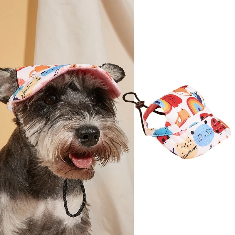 Pet Sunscreen Baseball Cap Dog Hat Sport Style Solid Pattern Eco-Friendly Breathable Summer Travel Sun Hat
Pet Sunscreen Baseball Cap Dog Hat Sport Style Solid Pattern Eco-Friendly Breathable Summer Travel Sun Hat