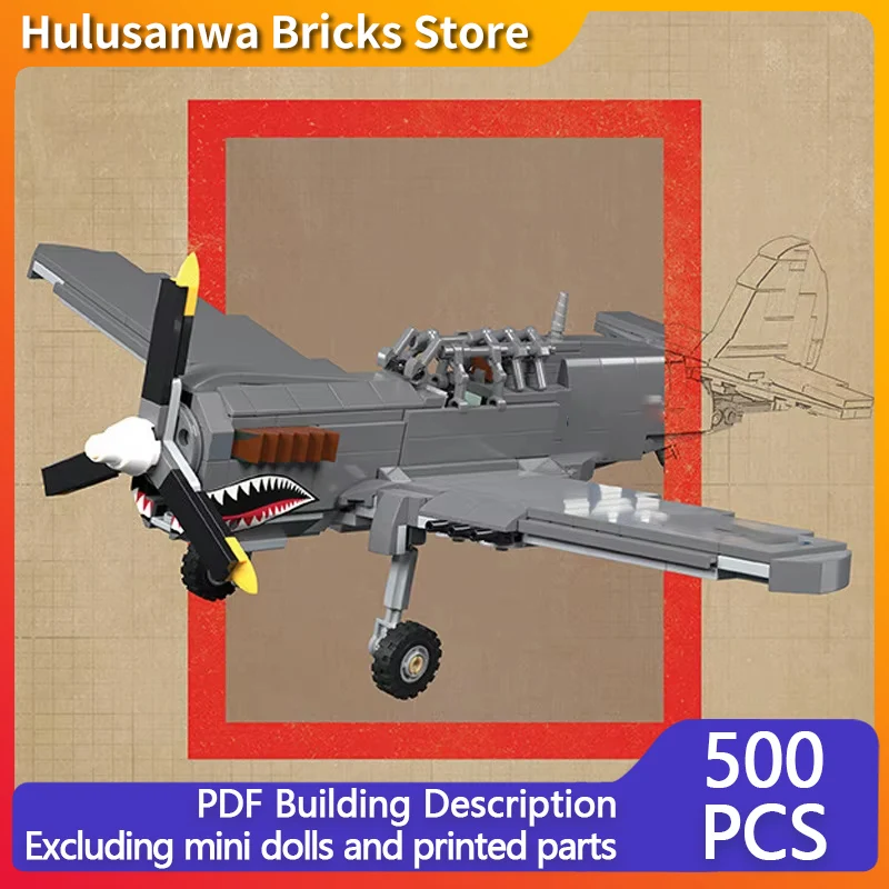 P-40N Military Fighter Jets Model MOC Building Bricks War Equipment Modular Technology Gifts Holiday Assemble Children Toys
P-40N Military Fighter Jets Model MOC Building Bricks War Equipment Modular Technology Gifts Holiday Assemble Children Toys
