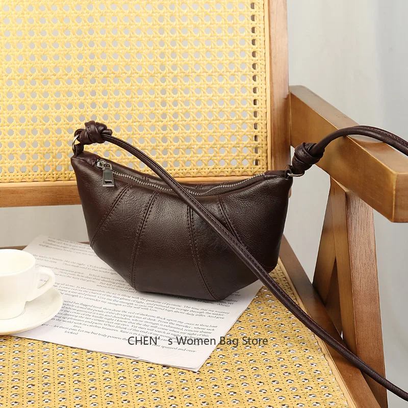 Fashion Luxury Genuine Leather Croissant Women Tote Bag 2024 High Quality Cow Leather Female Crossbody Shoulder Bags Handbag
Fashion Luxury Genuine Leather Croissant Women Tote Bag 2024 High Quality Cow Leather Female Crossbody Shoulder Bags Handbag