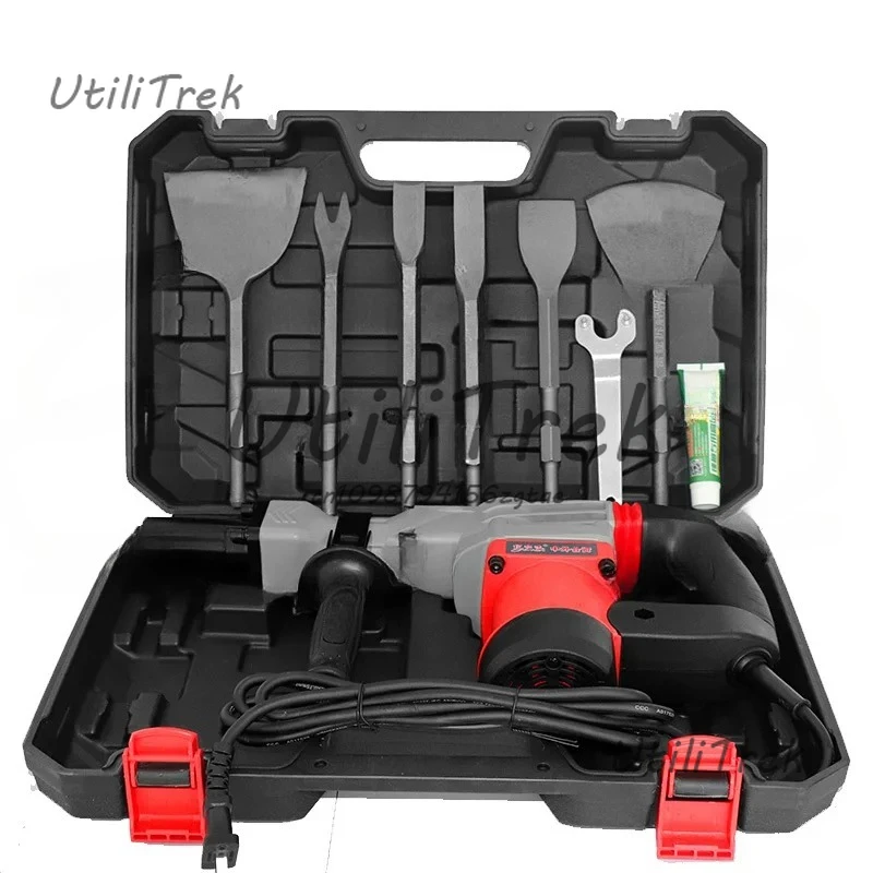Full Set Copper Dismantling Tool, High-Power Electric Demolition Hammer for Scrap Copper Wires & Concrete
Full Set Copper Dismantling Tool, High-Power Electric Demolition Hammer for Scrap Copper Wires & Concrete