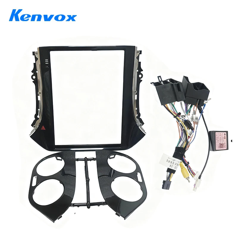 Kenvox 9,7-дюймовый автомобильный радиоприемник Tesla с вертикальным экраном, лицевая рамка для Volkswagen Tiguan Dash Kit, адаптер жгута проводов панели
Kenvox 9,7-дюймовый автомобильный радиоприемник Tesla с вертикальным экраном, лицевая рамка для Volkswagen Tiguan Dash Kit, адаптер жгута проводов панели
