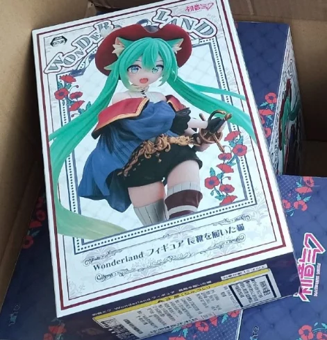 【In Stock】Original TAiTO Wonderland Piapro Hatsune Miku Cat in Boots Figure Ornaments Gifts
【In Stock】Original TAiTO Wonderland Piapro Hatsune Miku Cat in Boots Figure Ornaments Gifts