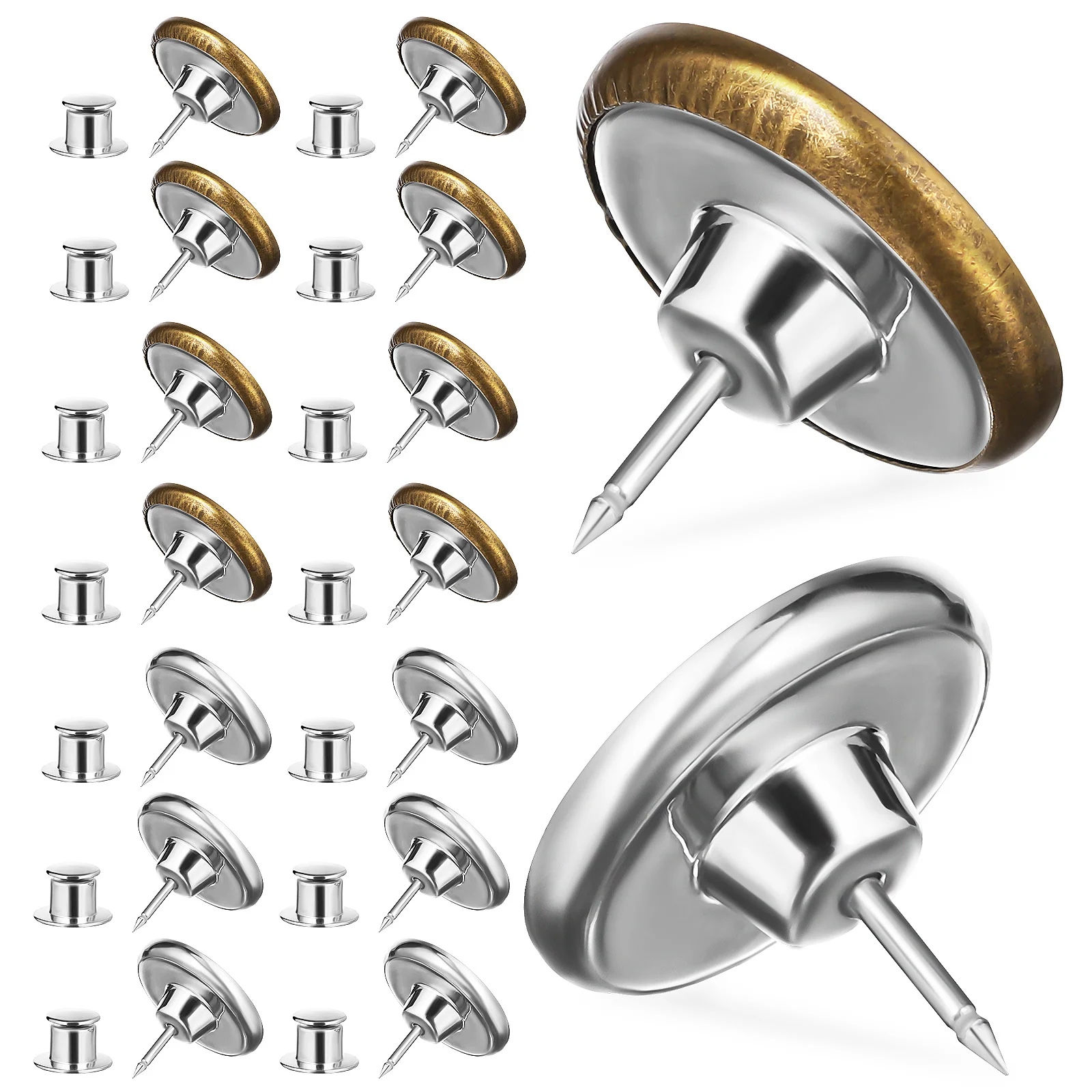 30pcs Waist Adjusting Clips Jean Buttons Replacement Tightener Detachable Zinc Alloy Accessories Silver Copper Finish
30pcs Waist Adjusting Clips Jean Buttons Replacement Tightener Detachable Zinc Alloy Accessories Silver Copper Finish