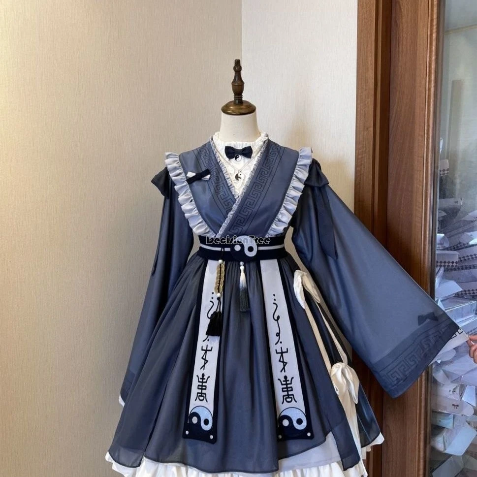 2025 lolita chinese improved ancient style hanfu taoist elements lolita two-piece loose daily women lilita costume set lo dress
2025 lolita chinese improved ancient style hanfu taoist elements lolita two-piece loose daily women lilita costume set lo dress
