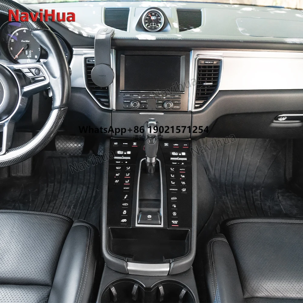 NaviHua Car Upgrade Center Control Panel Car Display Saddle Control Panel Stereo Panel for Porsche Macan 2014 2021
NaviHua Car Upgrade Center Control Panel Car Display Saddle Control Panel Stereo Panel for Porsche Macan 2014 2021