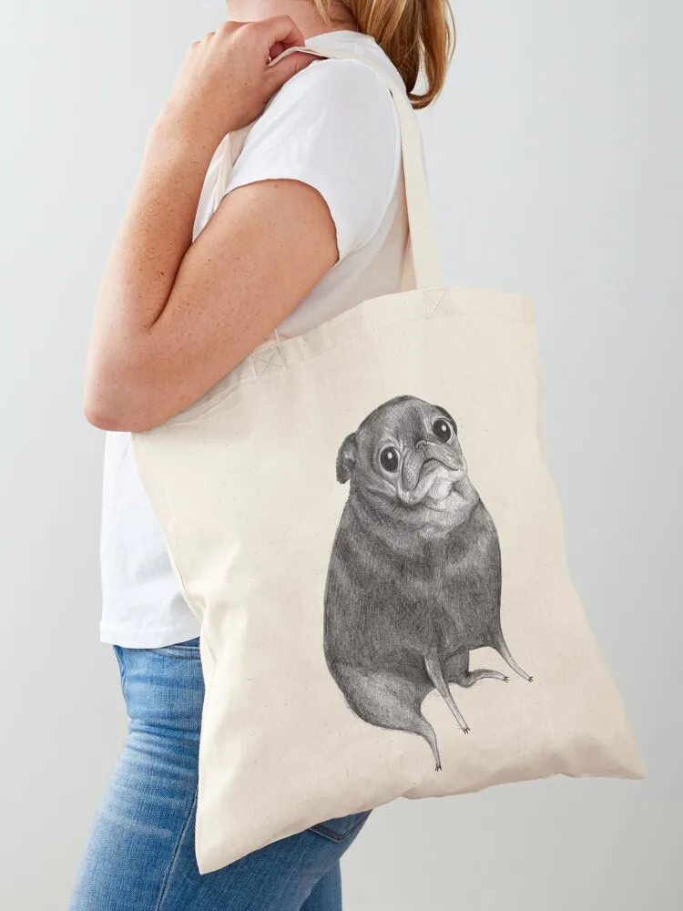 Sweet Black Pug Tote Bag hand bag ladies university shopper bag personalized tote Big women
Sweet Black Pug Tote Bag hand bag ladies university shopper bag personalized tote Big women