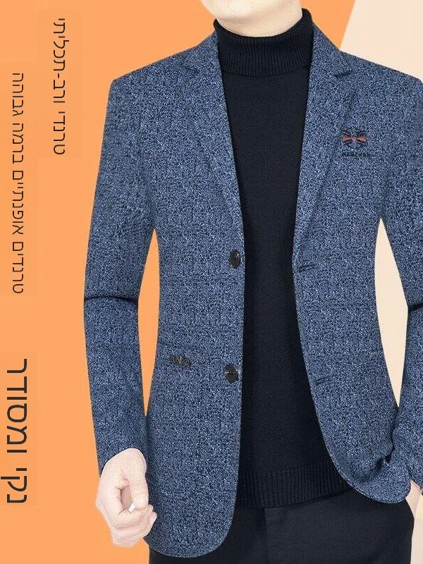 Casual Tailored Men's Jacket Midlife Slim Fit Spring New Style Single Buttoned Suit Top Quality Polyester Fiber Thickened
Casual Tailored Men's Jacket Midlife Slim Fit Spring New Style Single Buttoned Suit Top Quality Polyester Fiber Thickened
