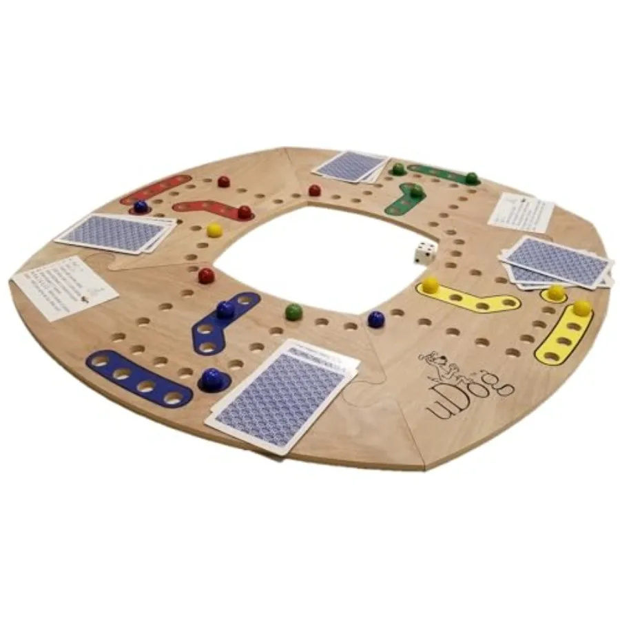 Board Game | Old-Fashioned Fun for 2–4 Players | Made in The USA | Durable Wooden Pieces to Last a Lifetime | Family Game Night
Board Game | Old-Fashioned Fun for 2–4 Players | Made in The USA | Durable Wooden Pieces to Last a Lifetime | Family Game Night