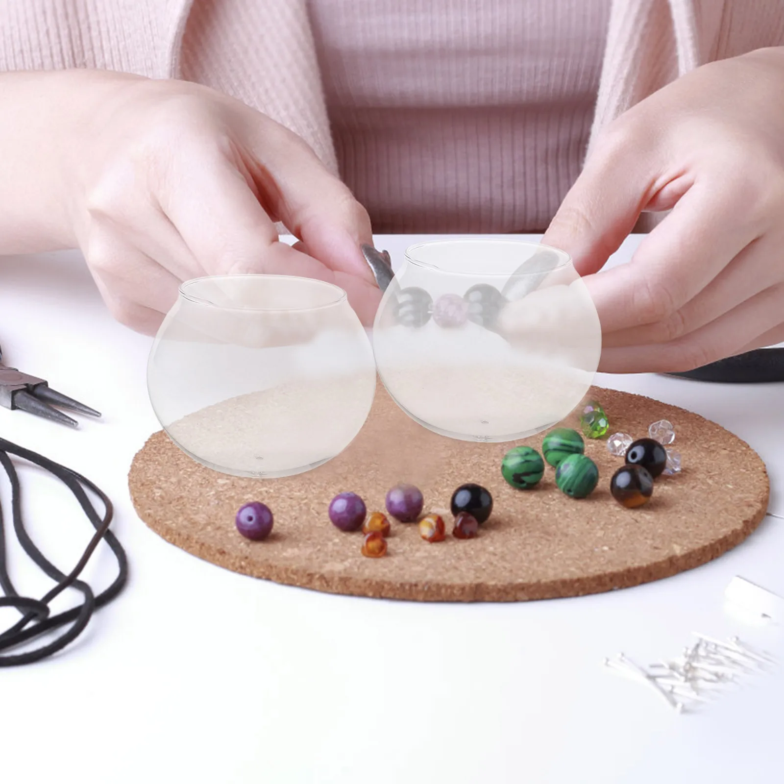 6Pcs Wind Chime Craft Kit for Adults Japanese Style Glass Bells DIY Home Decor Asian Outdoor Bells Transparent
6Pcs Wind Chime Craft Kit for Adults Japanese Style Glass Bells DIY Home Decor Asian Outdoor Bells Transparent