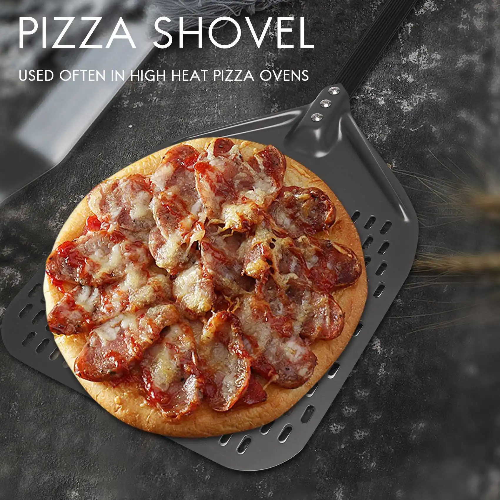 2022 Trendperforated Pizza Peel, 12-дюймовая прямоугольная пицница для пиццы, поворотная лопатка для пиццы для выпечки домашних пиццы
2022 Trendperforated Pizza Peel, 12-дюймовая прямоугольная пицница для пиццы, поворотная лопатка для пиццы для выпечки домашних пиццы