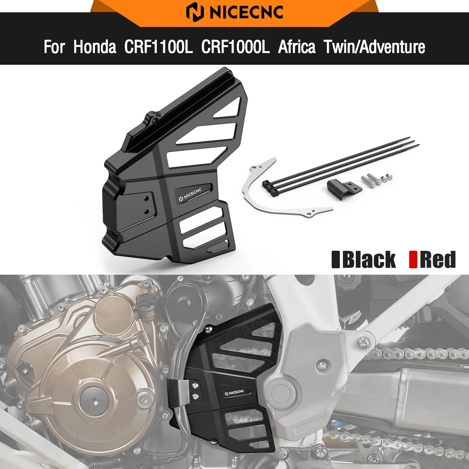 For Honda CRF1100L Africa Twin Adventure Sports Africa Twin CRF1100L 2020-2025 Front Sprocket Guard CRF1000L Africa Twin ADV
For Honda CRF1100L Africa Twin Adventure Sports Africa Twin CRF1100L 2020-2025 Front Sprocket Guard CRF1000L Africa Twin ADV