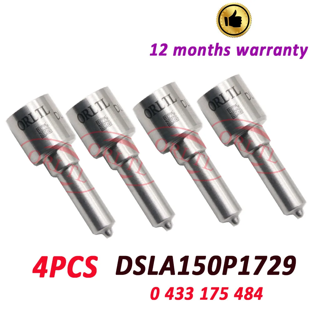 ORLTL Diesel 4*DSLA150P1729 Fuel Injection Nozzle Tips DSLA 150 P 1729 Auto Engine Parts For Injector 0 433 175 484 0433175484
ORLTL Diesel 4*DSLA150P1729 Fuel Injection Nozzle Tips DSLA 150 P 1729 Auto Engine Parts For Injector 0 433 175 484 0433175484