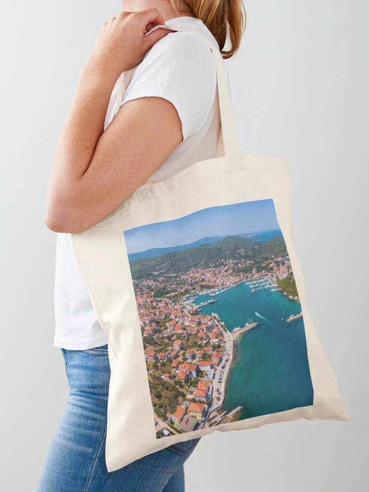 Kukljica, island Ugljan, Croatia Tote Bag large size bags canvas tote shopper bag women canvas eco bag folding
Kukljica, island Ugljan, Croatia Tote Bag large size bags canvas tote shopper bag women canvas eco bag folding