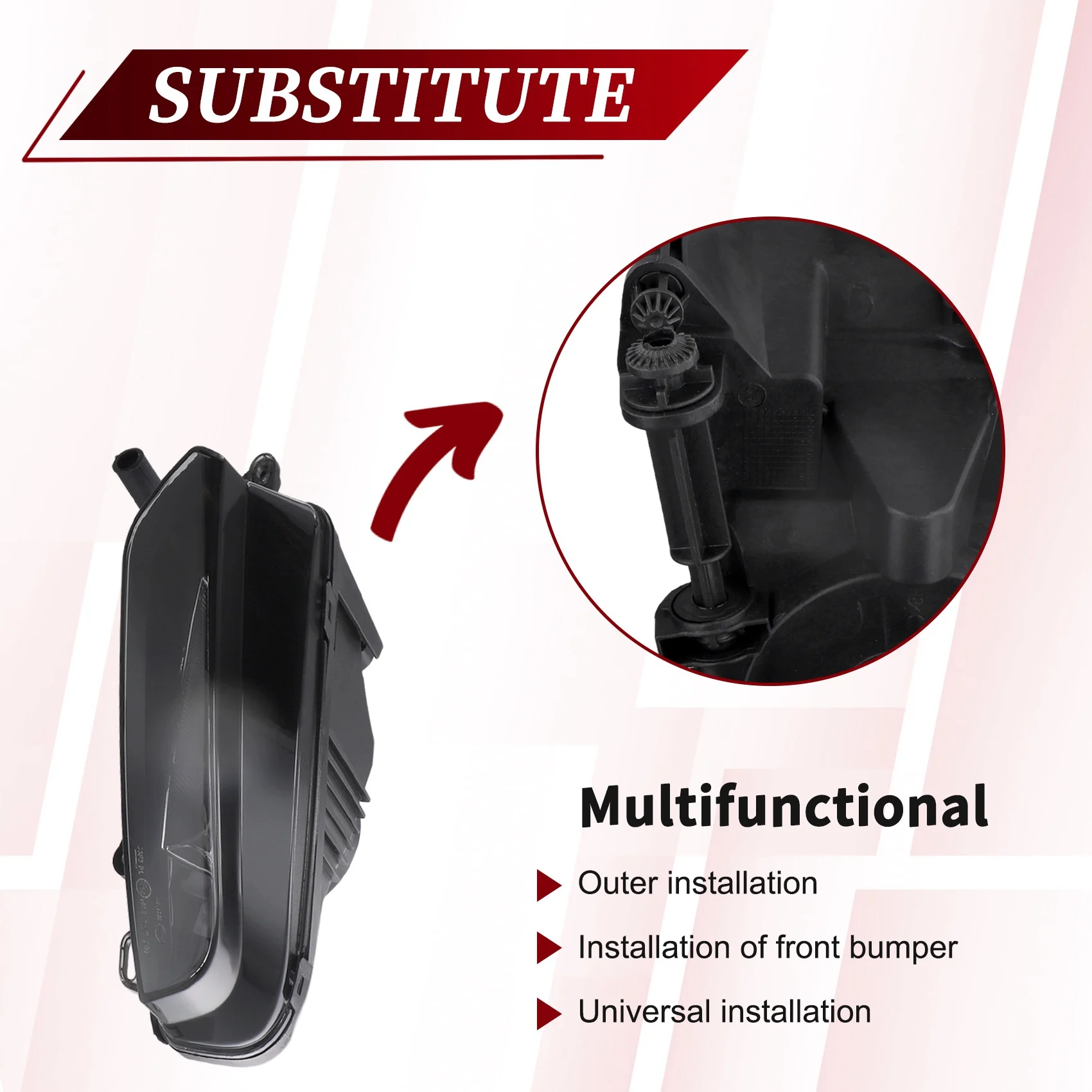 Car Front Bumper Light 8V0941699C 8V0941700C For A3 Sportback Hatchback 2012 -2016 Fog Light With Bulb
Car Front Bumper Light 8V0941699C 8V0941700C For A3 Sportback Hatchback 2012 -2016 Fog Light With Bulb