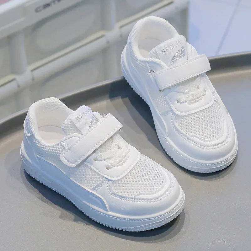 Summer Kids Mesh Breathable Sneaker Girls Small Whiteboard Shoes Boys Casual Mesh Shoes Children Neutral Hollow Velcro Round Toe
Summer Kids Mesh Breathable Sneaker Girls Small Whiteboard Shoes Boys Casual Mesh Shoes Children Neutral Hollow Velcro Round Toe