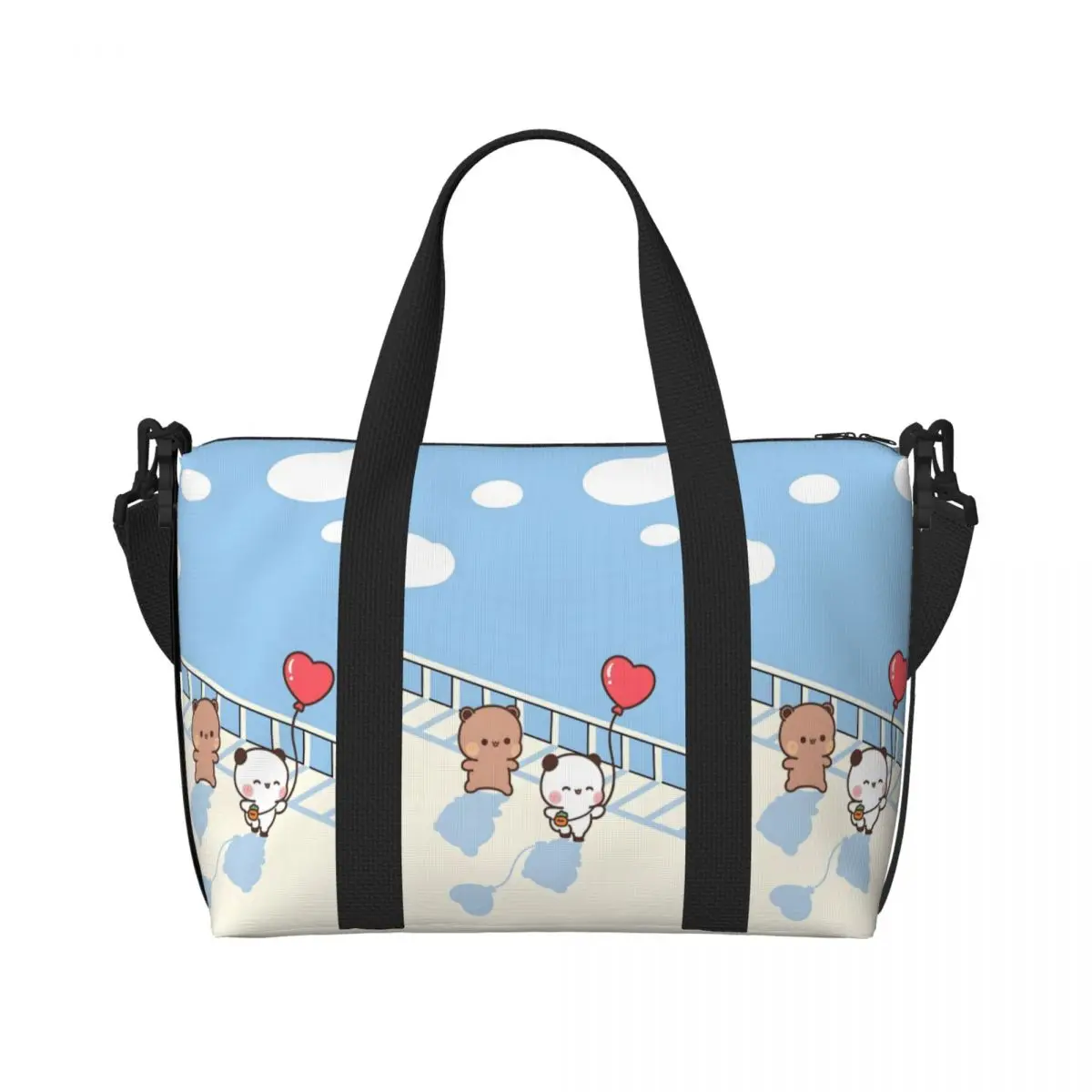 Custom Bubu Dudu Beach Tote Bag for Women Lovely Big Compartment Beach Gym Travel Bags
Custom Bubu Dudu Beach Tote Bag for Women Lovely Big Compartment Beach Gym Travel Bags