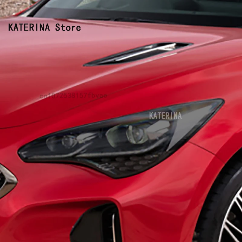 For KIA Stinger 2018-2023 Car Accessories Headlight Protective Film Headlamp Restoration Transparent Black TPU Sticker
For KIA Stinger 2018-2023 Car Accessories Headlight Protective Film Headlamp Restoration Transparent Black TPU Sticker