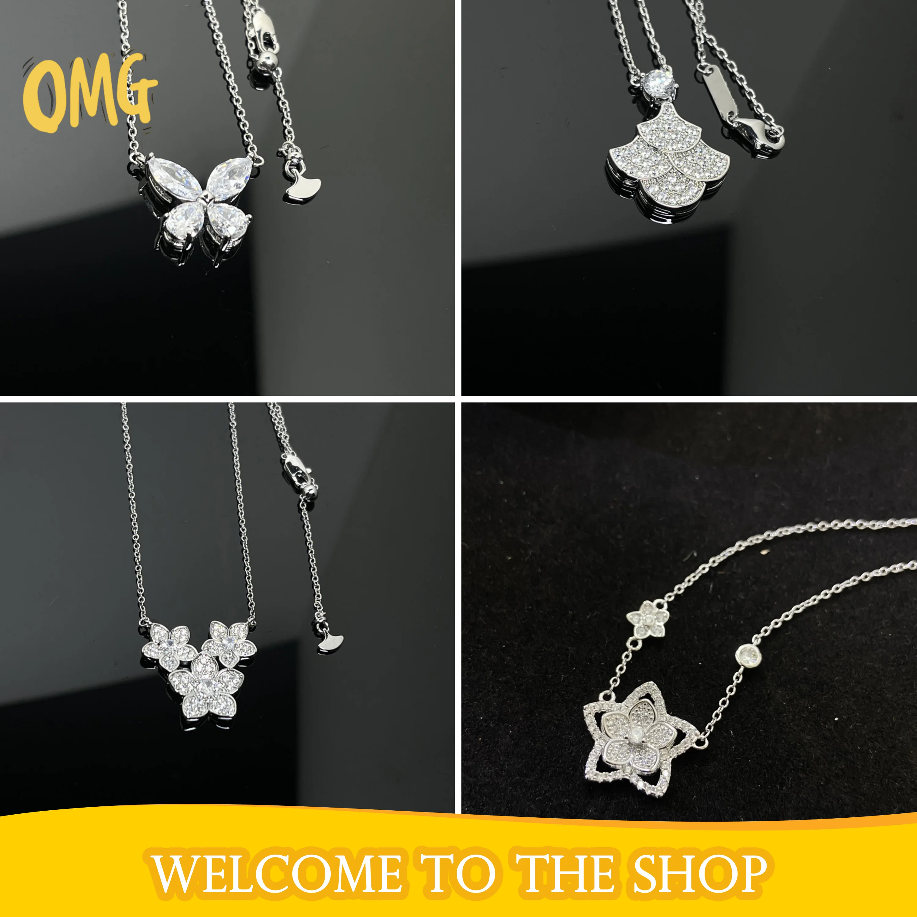 2025 Fashion-Forward 925 Silver Classic Fashion Necklace Trendy Look Versatile Popular Jewelry
2025 Fashion-Forward 925 Silver Classic Fashion Necklace Trendy Look Versatile Popular Jewelry