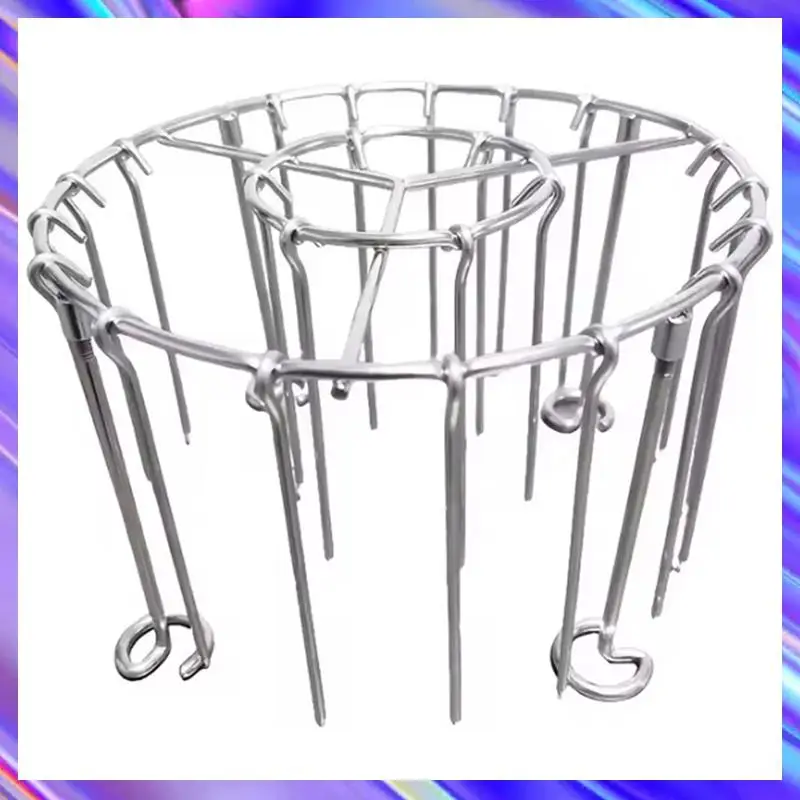 BAAD Stainless Steel Vertical Grill Rack Skewer Holder With 24 Skewers Suitable For 3.2QT-5.5QT Air Fryers
BAAD Stainless Steel Vertical Grill Rack Skewer Holder With 24 Skewers Suitable For 3.2QT-5.5QT Air Fryers