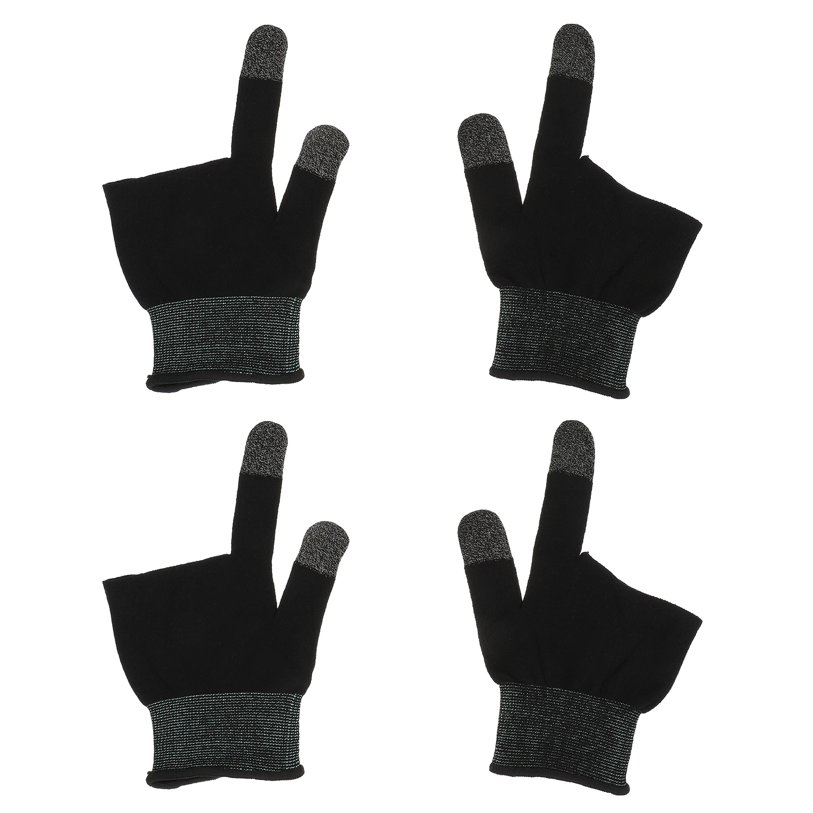 2 Pair Black Grey Thin Touch Screen Gaming Gloves Carbon Fiber Sweat Resistant Non Slip Durable Mobile Game Finger Covers Anti
2 Pair Black Grey Thin Touch Screen Gaming Gloves Carbon Fiber Sweat Resistant Non Slip Durable Mobile Game Finger Covers Anti