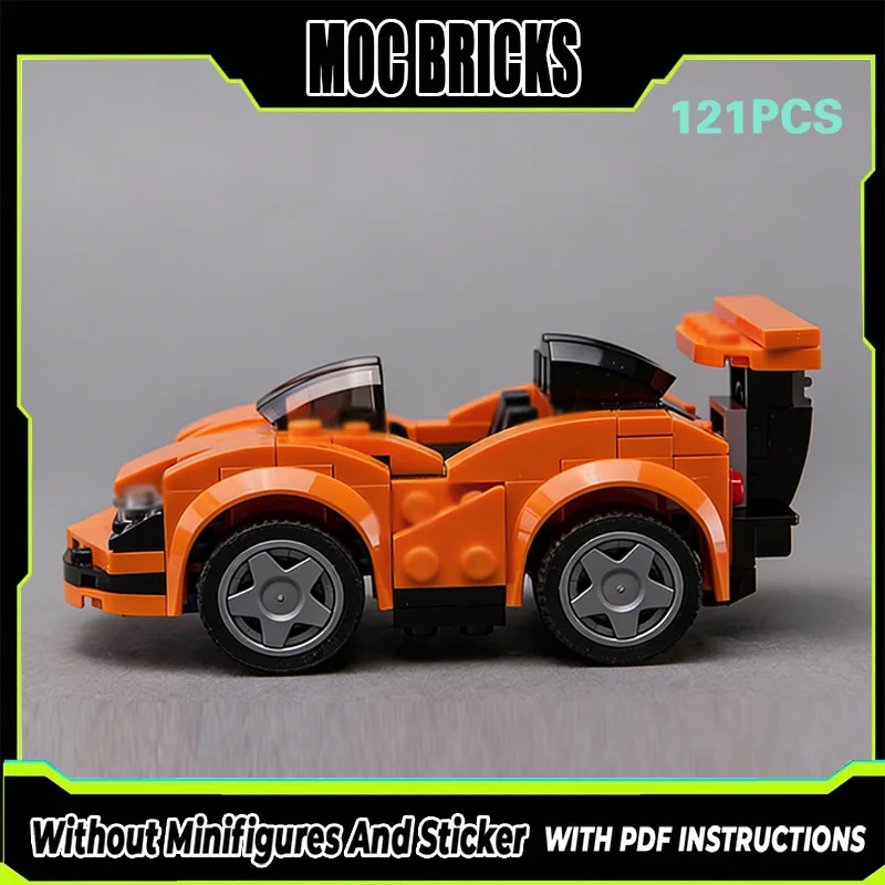 City Car Model MOC Building Bricks Small Orange Off-Road Vehicle Modular Technology Gifts Holiday Assemble Children Toys Suit
City Car Model MOC Building Bricks Small Orange Off-Road Vehicle Modular Technology Gifts Holiday Assemble Children Toys Suit