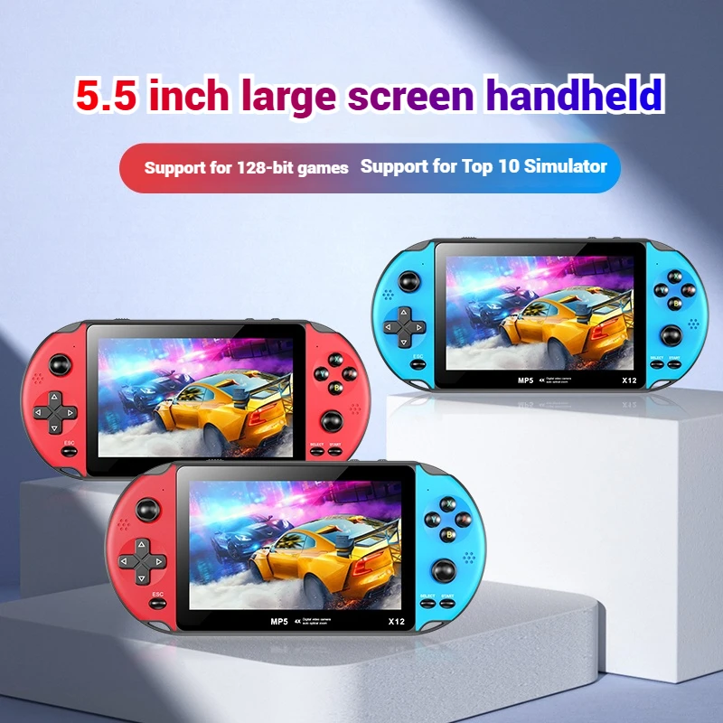 X12Plus 7.1 inch HD Large Screen Dual Joystick Game Console PSP Handheld Game Machine 16G Nostalgic Arcade
X12Plus 7.1 inch HD Large Screen Dual Joystick Game Console PSP Handheld Game Machine 16G Nostalgic Arcade