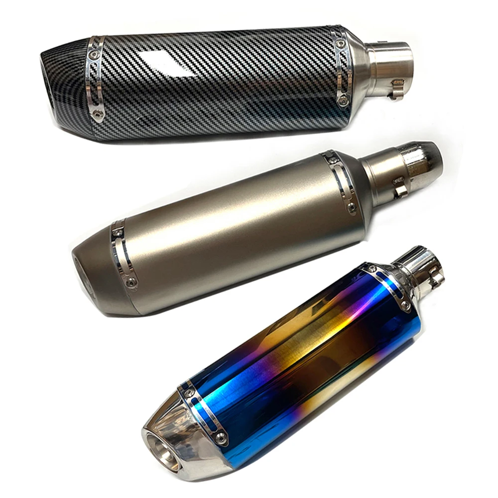 Factory Direct Selling Motorcycle Exhaust Muffler Pipe With DB Killer 51MM Universal escapes para motos
Factory Direct Selling Motorcycle Exhaust Muffler Pipe With DB Killer 51MM Universal escapes para motos