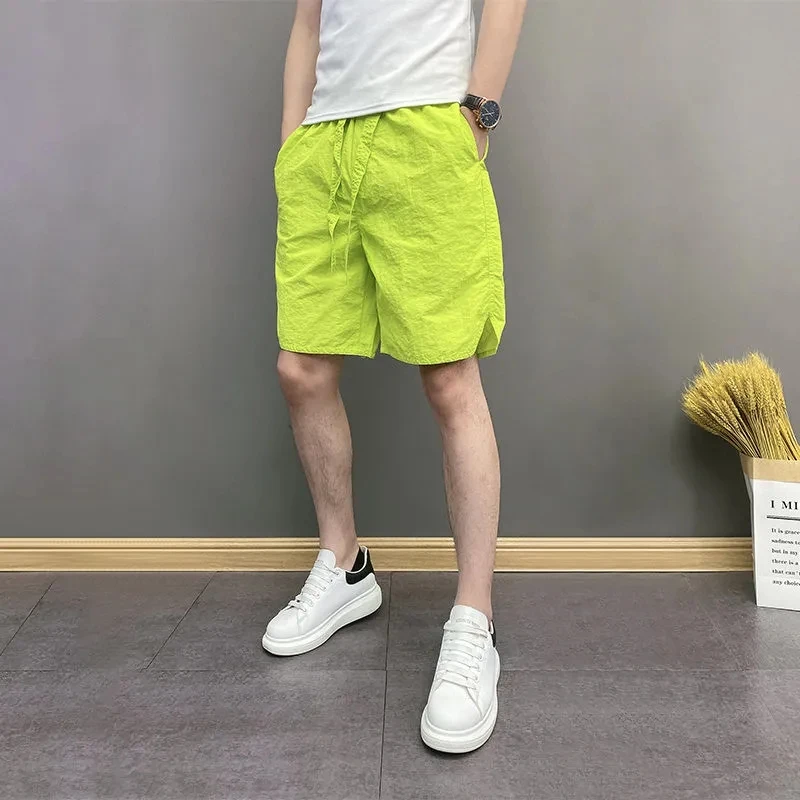 Men's Clothing Fashion Summer New Trend Color Quick Drying Shorts Korean Baggy Haren Pants For Man Beach Pants Slim Shorts Homme
Men's Clothing Fashion Summer New Trend Color Quick Drying Shorts Korean Baggy Haren Pants For Man Beach Pants Slim Shorts Homme