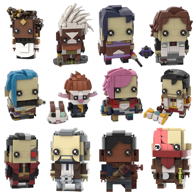 Игровая серия «Битва двух городов», строительные блоки MOC Runaway Girl Jinx Sister V, фигурки с квадратной головкой, сборная модель, игрушка в подарок
Игровая серия «Битва двух городов», строительные блоки MOC Runaway Girl Jinx Sister V, фигурки с квадратной головкой, сборная модель, игрушка в подарок