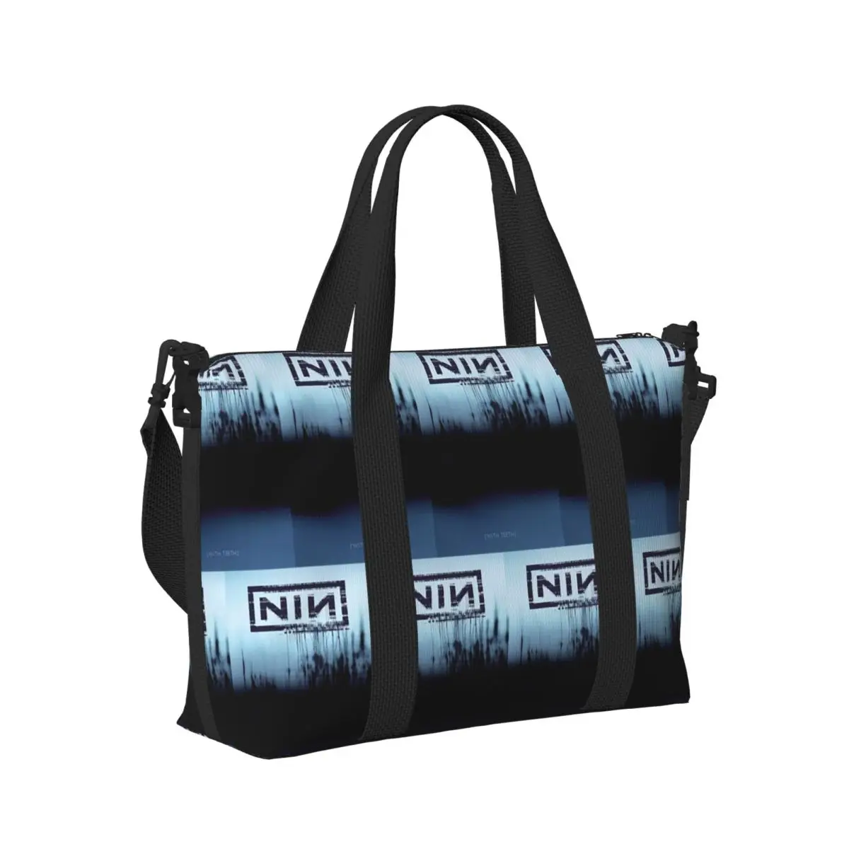 Nine Inch Nails NIN Rock Band Beach Travel Bag Large Capacity Tote Bags for Gym Sport Women Shopping Duffle Shoulder Bag
Nine Inch Nails NIN Rock Band Beach Travel Bag Large Capacity Tote Bags for Gym Sport Women Shopping Duffle Shoulder Bag