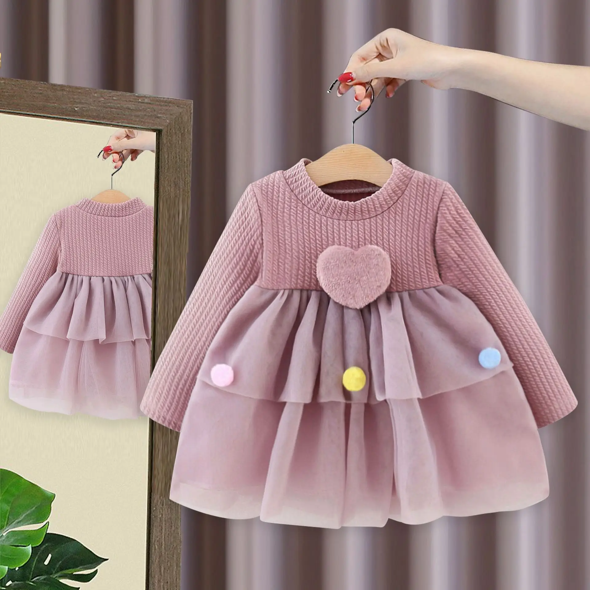 Spring Autumn Newborn Baby Girl Clothes for 1 year Baby Birthday Princess Party Tutu Dresses Dress infant girls Clothing Dress
Spring Autumn Newborn Baby Girl Clothes for 1 year Baby Birthday Princess Party Tutu Dresses Dress infant girls Clothing Dress