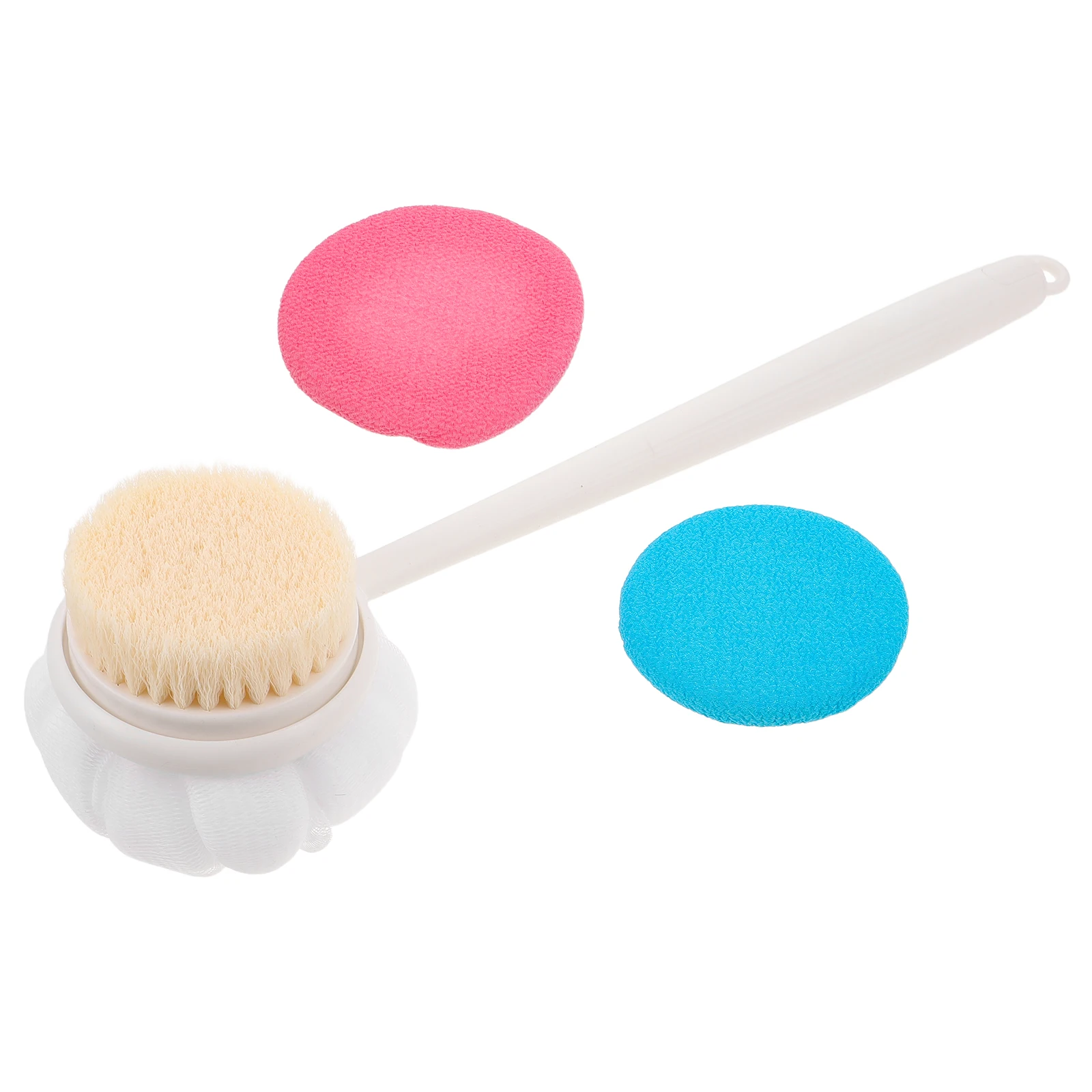 1Set Back Scrubber Shower Exfoliating Brush Dual-Sided Soft Bristles Ergonomic Handle Gentle Bath Tool Men Women Body Scrubber
1Set Back Scrubber Shower Exfoliating Brush Dual-Sided Soft Bristles Ergonomic Handle Gentle Bath Tool Men Women Body Scrubber